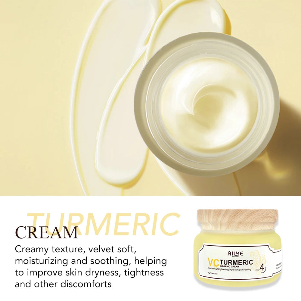 Skin Care Sets Vitamin C Women Facial Organic Anti Acne Whitening Hydrating Firming Korean Face Products