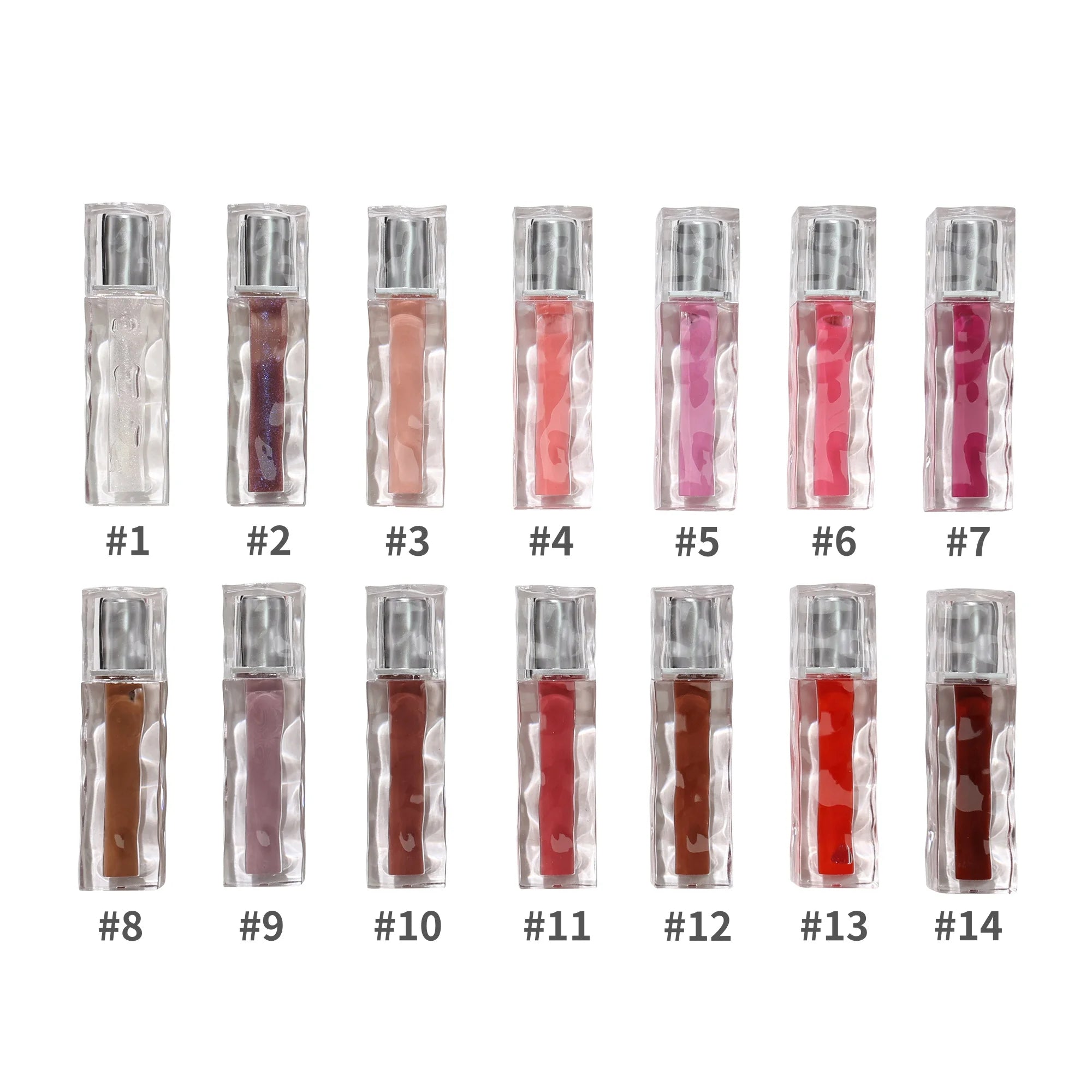 Shiny Lip Gloss Custom Logo Waterproof Glossy Lipgloss Shimmer Quality Vegan Glossy Plumping