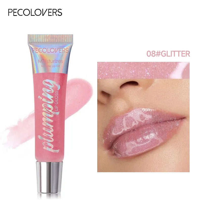 Lip Gloss Lip Gloss, Multi-color Natural Moisturizing Lip Gloss, Moisturizing Lip Balm, Lip Cosmetics Clear Lip Gloss