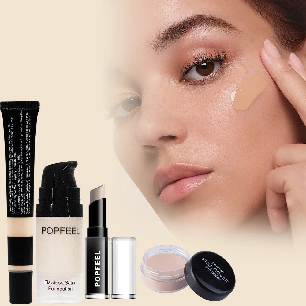 Makeup Kit Full Makeup Kit Gift for Women Teen Girl Nude Eyeshadow Foundation Primer Brush Nude
