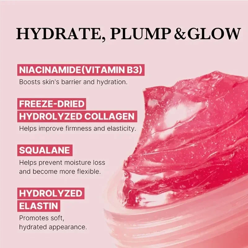 Collagen Jelly Cream Niacinamide And Hydrolyzed Collagen Strengthen Skin Barrier Lasting Moisturizing Skin Face Care