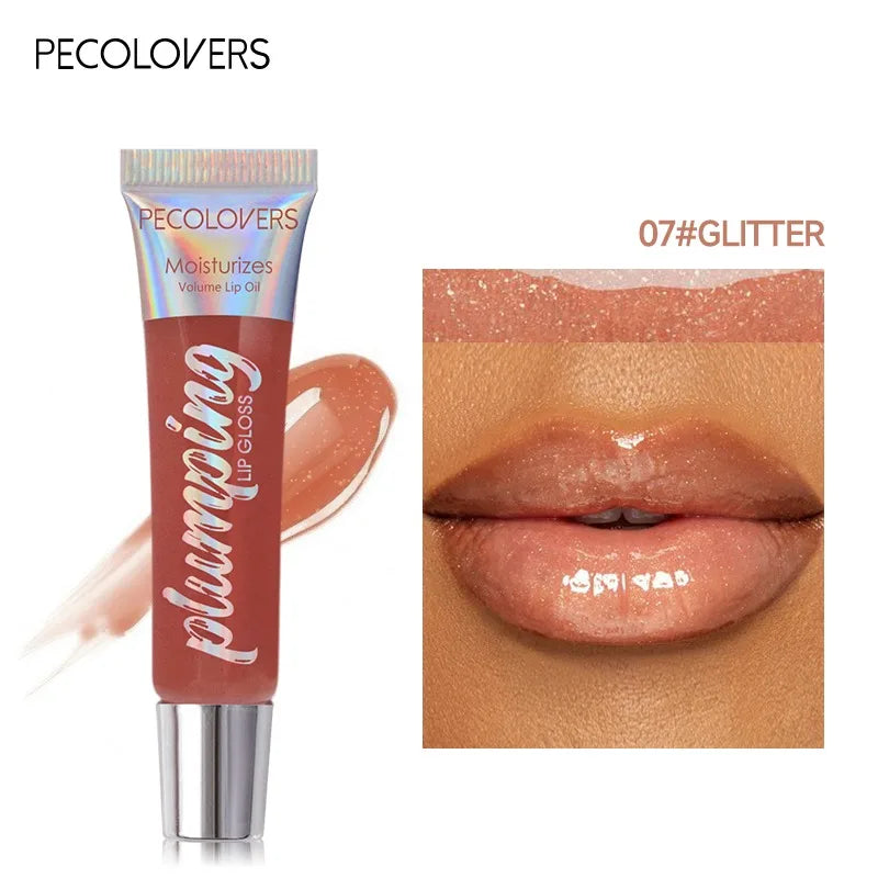 Lip Gloss Lip Gloss, Multi-color Natural Moisturizing Lip Gloss, Moisturizing Lip Balm, Lip Cosmetics Clear Lip Gloss