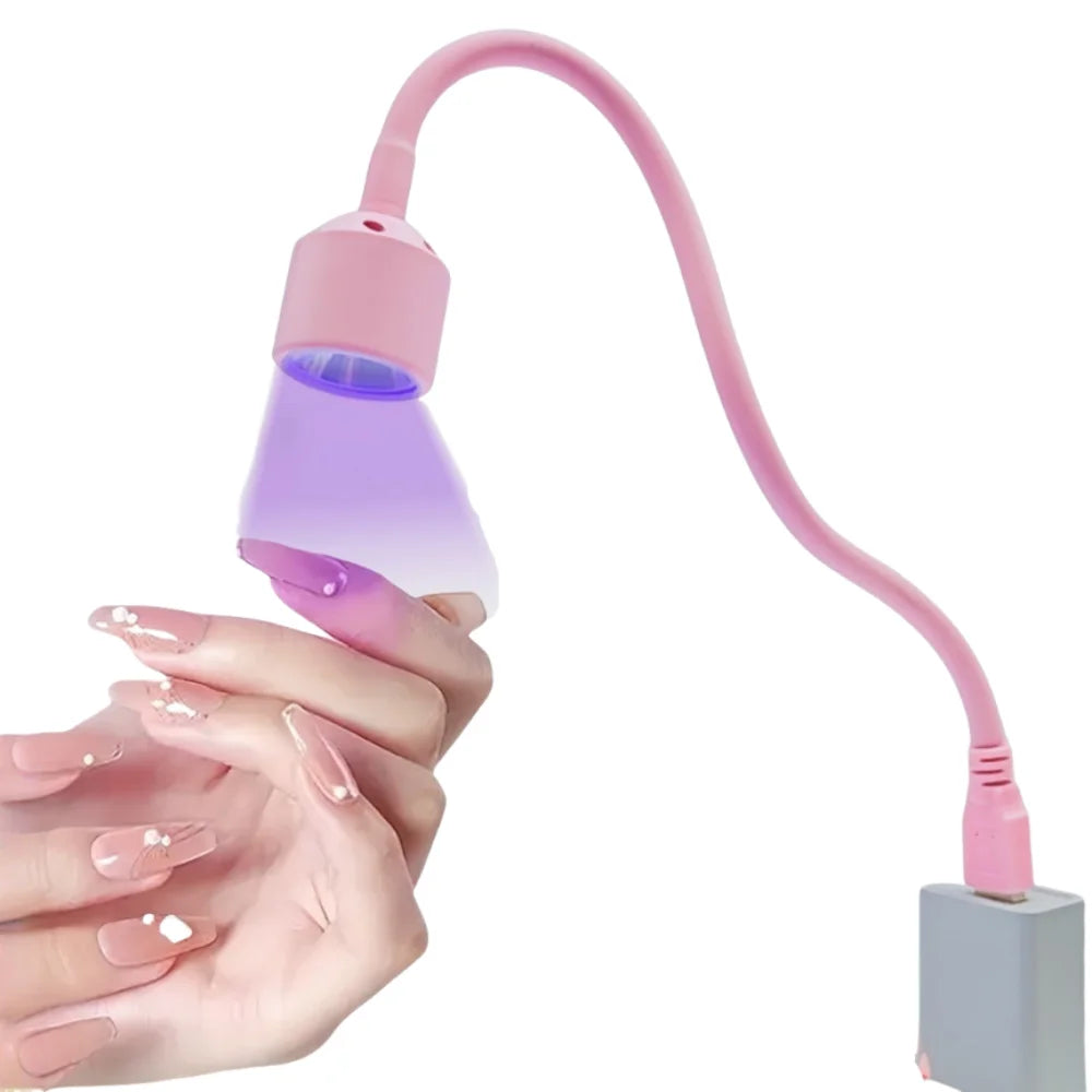 Nails Art Tools Quick Dry Nail Dryer Light Portable USB UV Curing Light Foldable Flexible LED Nail Lamp Manicure