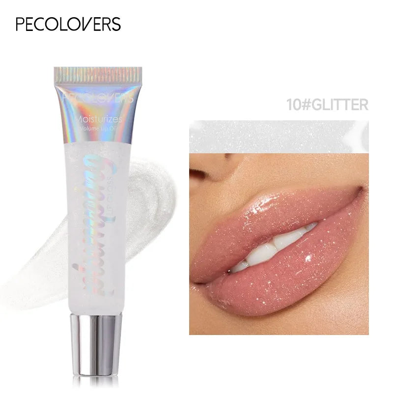 Lip Gloss Lip Gloss, Multi-color Natural Moisturizing Lip Gloss, Moisturizing Lip Balm, Lip Cosmetics Clear Lip Gloss