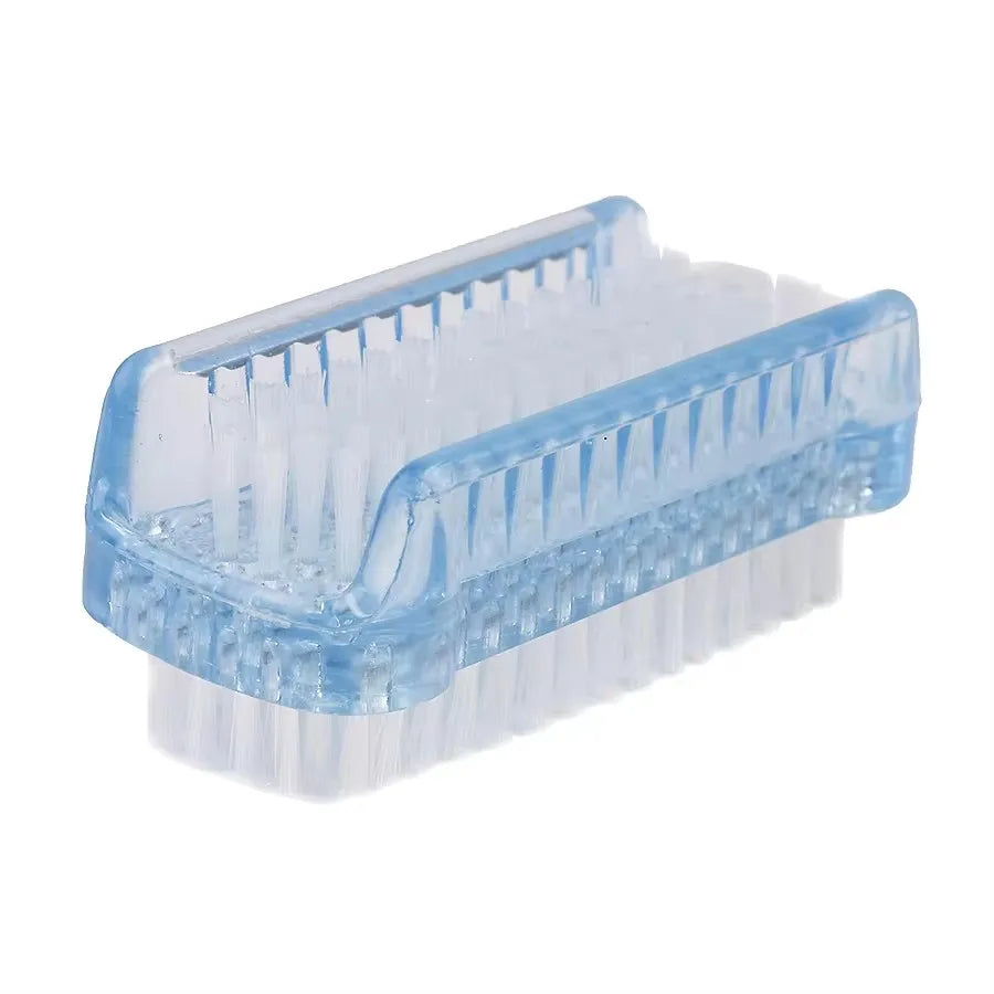 Double-Sided Nail Cleaning Brush, Manicure and Pedicure Tool, Ideal for Fingernails and Toenails