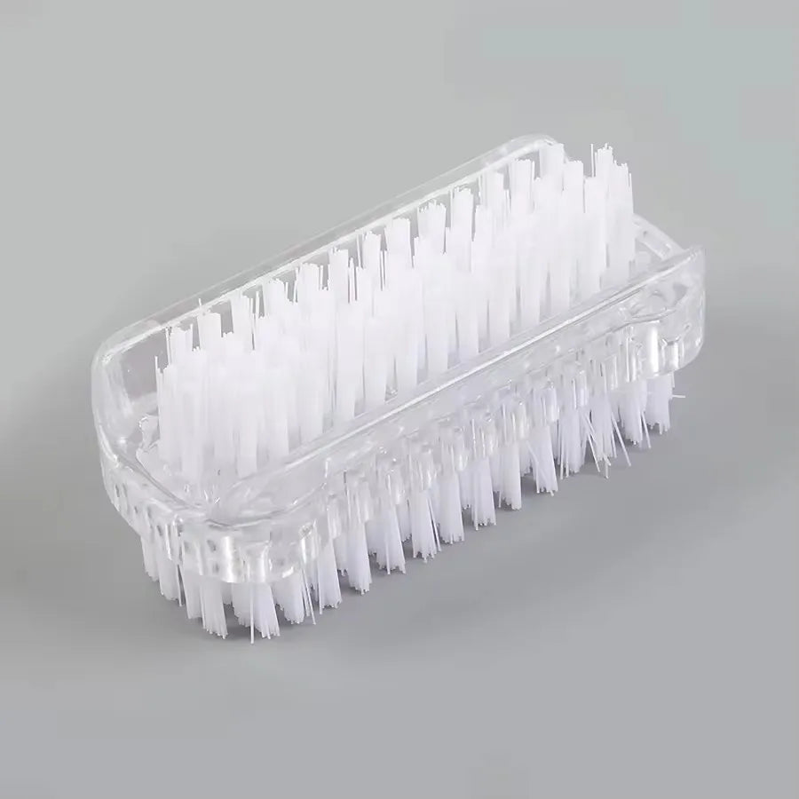 Double-Sided Nail Cleaning Brush, Manicure and Pedicure Tool, Ideal for Fingernails and Toenails