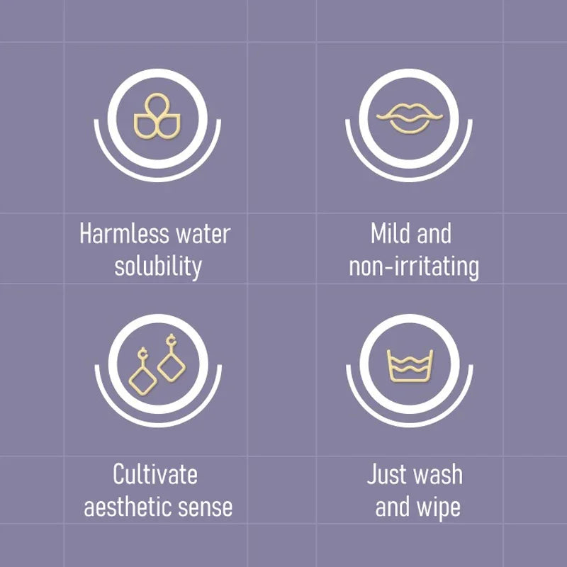 Washable Makeup Kit Real Girl Princess Make Up Kit with Cosmetic Case