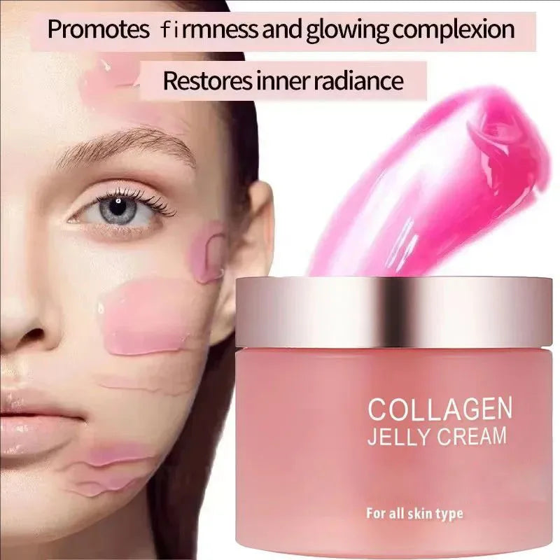 Collagen Jelly Cream Niacinamide And Hydrolyzed Collagen Strengthen Skin Barrier Lasting Moisturizing Skin Face Care