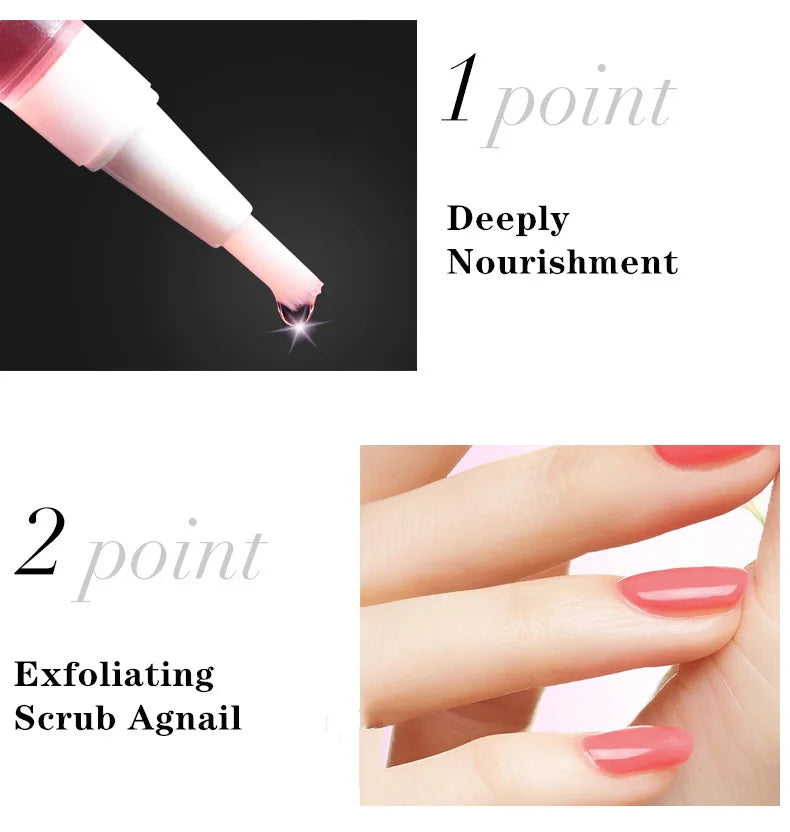 Nail Nutrition Oil Pen Nail Treatment Cuticle Revitalizer Oil Prevent Agnail Nail Polish Nourish Skin