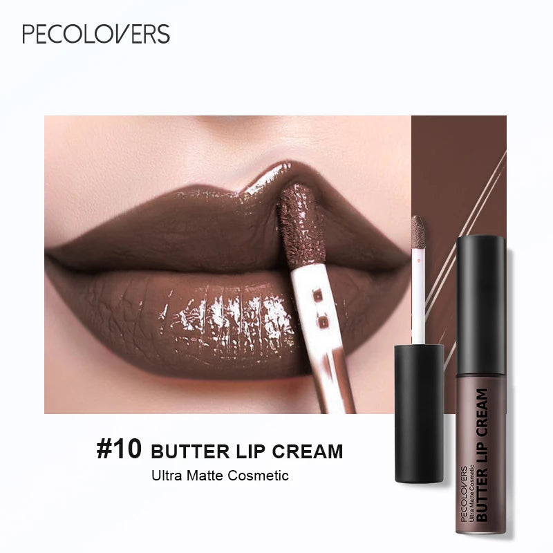 Butter Gloss Non-Sticky Lip Gloss Long Lasting Nude Lip Makeup Hydrating Lip Gloss with Essential Oil Liquid Lipstick