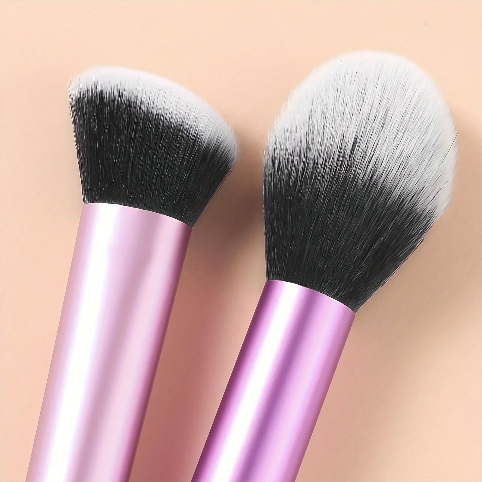 Glossy Professional Makeup Brush Tool Kit Including Powder, Blush, Contouring, Eyeshadow,
