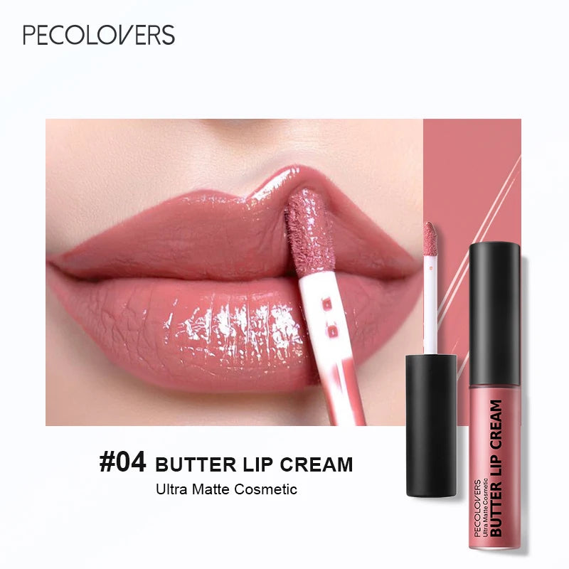 Butter Gloss Non-Sticky Lip Gloss Long Lasting Nude Lip Makeup Hydrating Lip Gloss with Essential Oil Liquid Lipstick