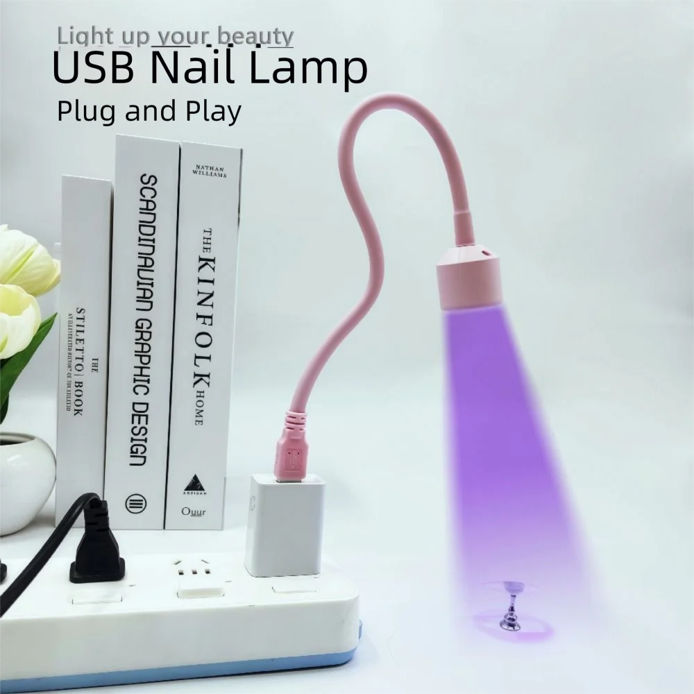 Nails Art Tools Quick Dry Nail Dryer Light Portable USB UV Curing Light Foldable Flexible LED Nail Lamp Manicure